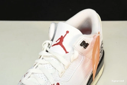 Hyperoad Reimagined Jordan 3 Air Cement White 1022